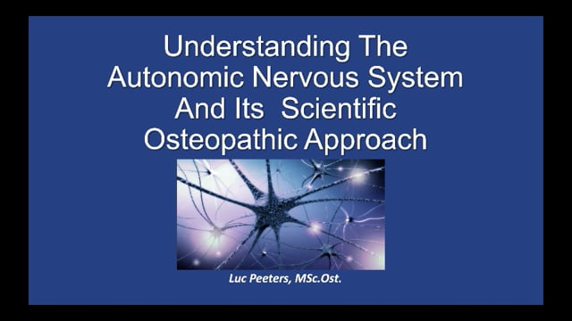 Osteopathy: Learn how to treat the ANS in patients
