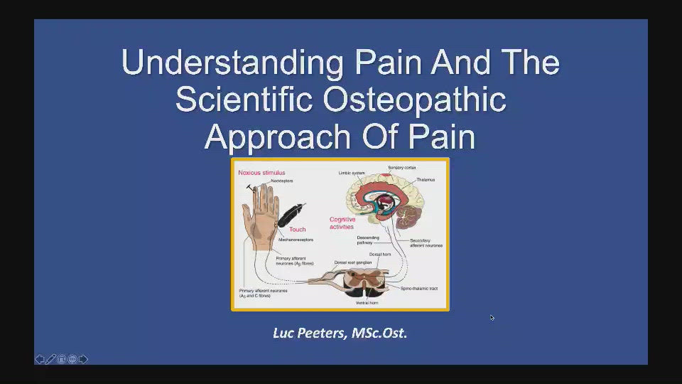 Osteopathy: Learn how to treat different kinds of pain